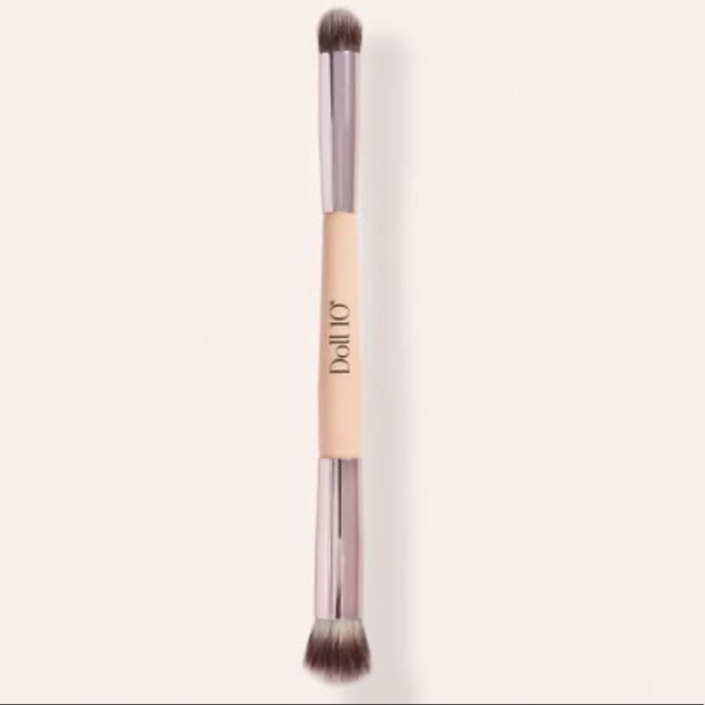 Doll 10 DUAL-ENDED CONCEALER Makeup brush NO. 2 • NEW
